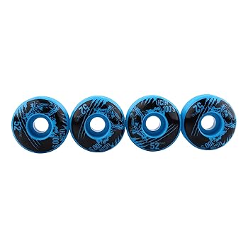 Amazon | Alomejor 4個セット スケートボードホイール 52×30mm